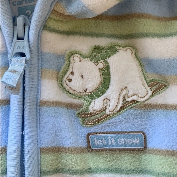 3 piece boys outfit fleece 3-6 month - Picture 3 of 14